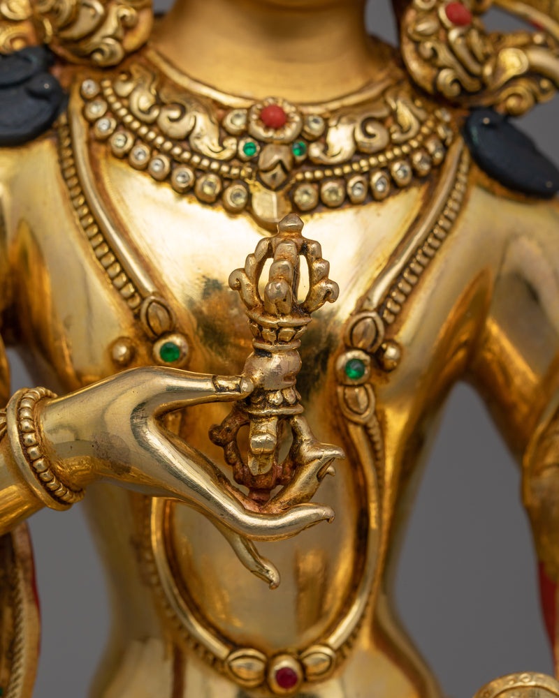 Sacred Buddhist Vajrasattva Figurine | Divine Statue for Spiritual Cleansing