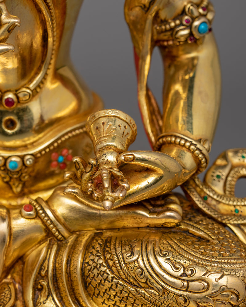 Sacred Buddhist Vajrasattva Figurine | Divine Statue for Spiritual Cleansing