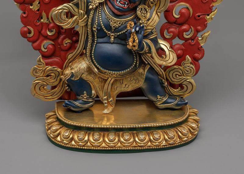 Vajrapani Tantric Guardian Sculpture | The "holder of a thunderbolt" Artwork