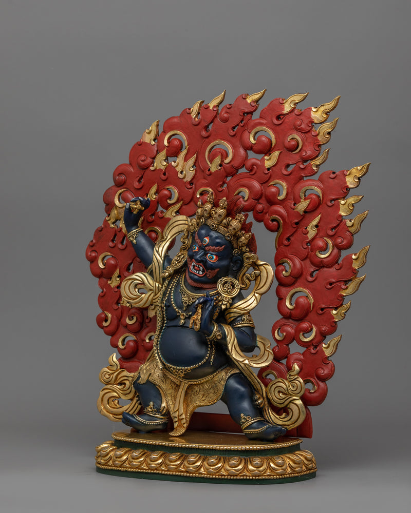 Vajrapani Tantric Guardian Sculpture | The "holder of a thunderbolt" Artwork