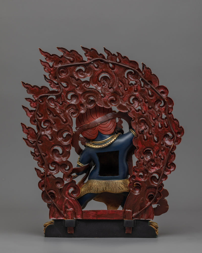 Vajrapani Tantric Guardian Sculpture | The "holder of a thunderbolt" Artwork