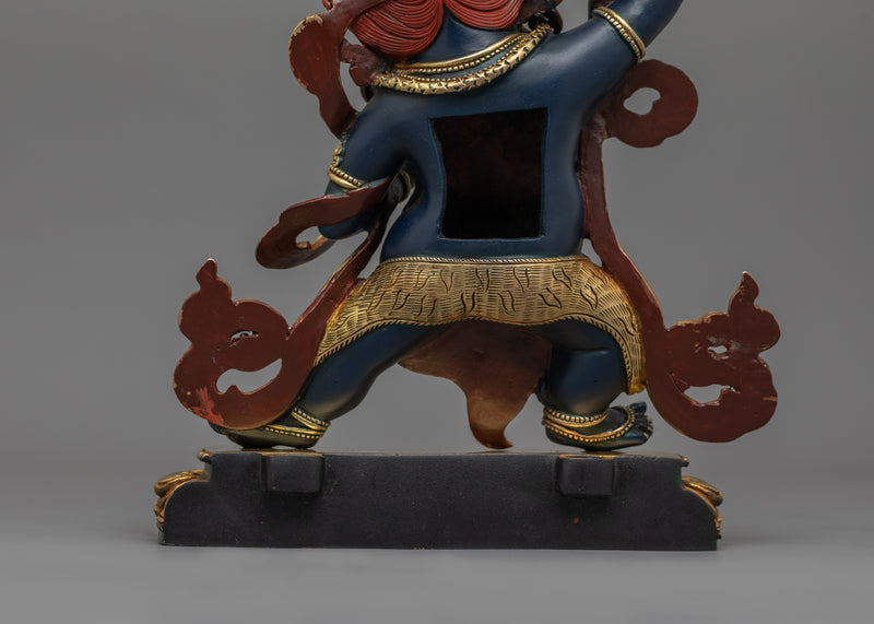 Vajrapani Tantric Guardian Sculpture | The "holder of a thunderbolt" Artwork