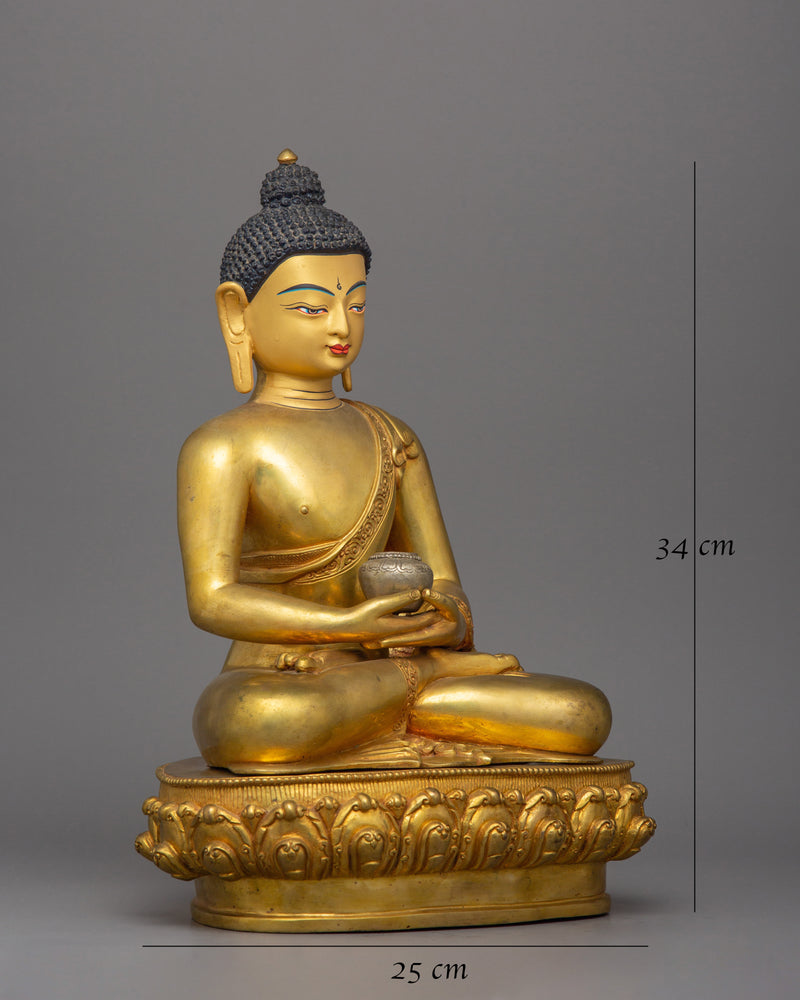 Nepalese Buddhist Statue of Amitabha