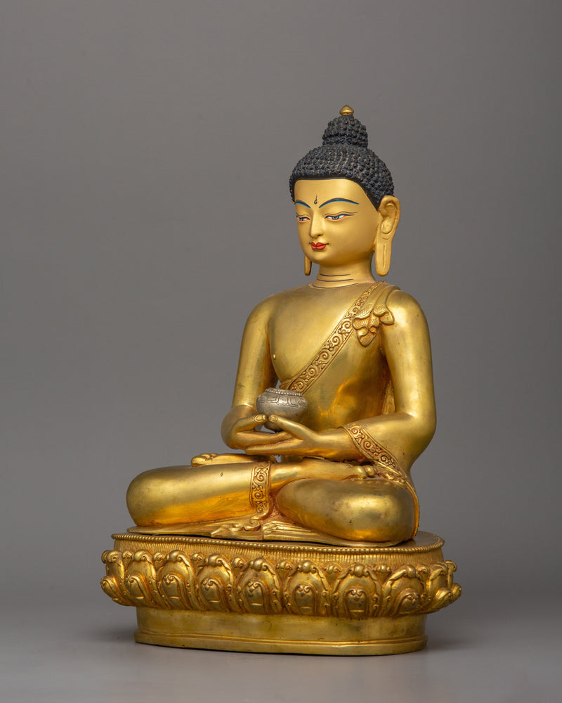 Nepalese Buddhist Statue of Amitabha Buddha | The Buddha of Infinite Light