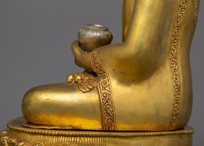 Nepalese Buddhist Statue of Amitabha Buddha | The Buddha of Infinite Light