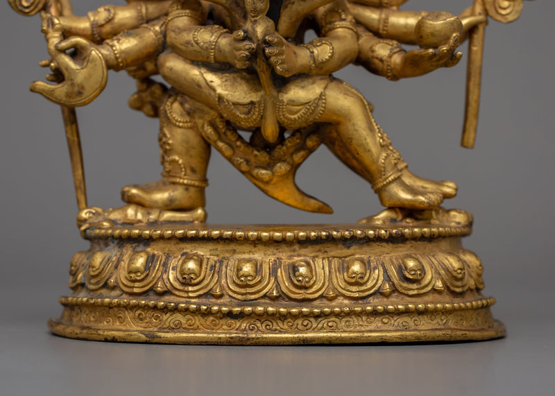 Buddhist Yidam Deity Vajrakilaya Statue | Symbol of Protection