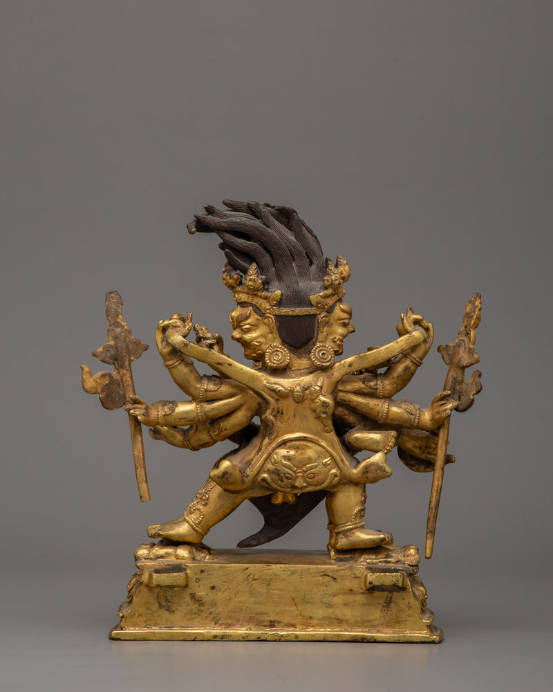 Buddhist Yidam Deity Vajrakilaya Statue | Symbol of Protection