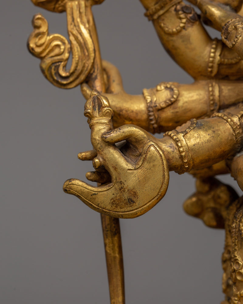 Buddhist Yidam Deity Vajrakilaya Statue | Symbol of Protection