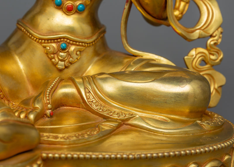 The Nepali Princess Shyama Tara Statue | Goddess Green Tara Sculpture