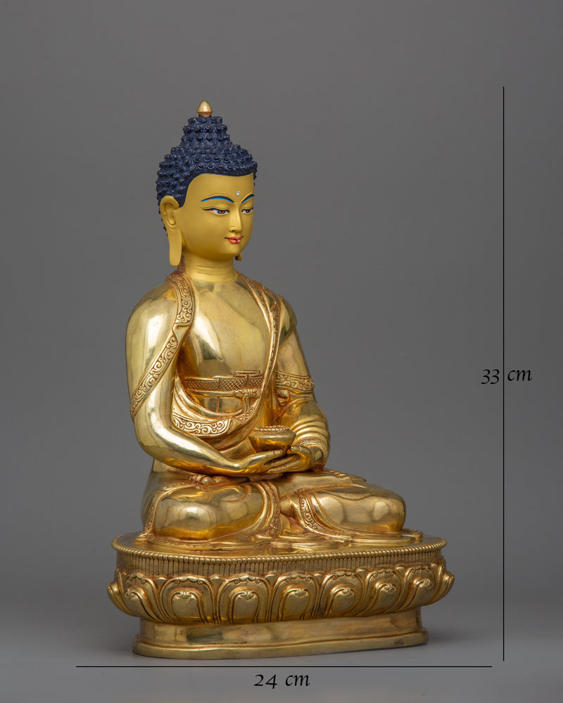 The Sukhavati (Pure Land) Buddha Amitabha Statue