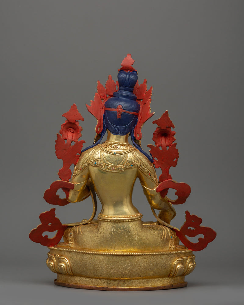 Buddhist Goddess Sita Tara Figurine | A Female Longevity Deity