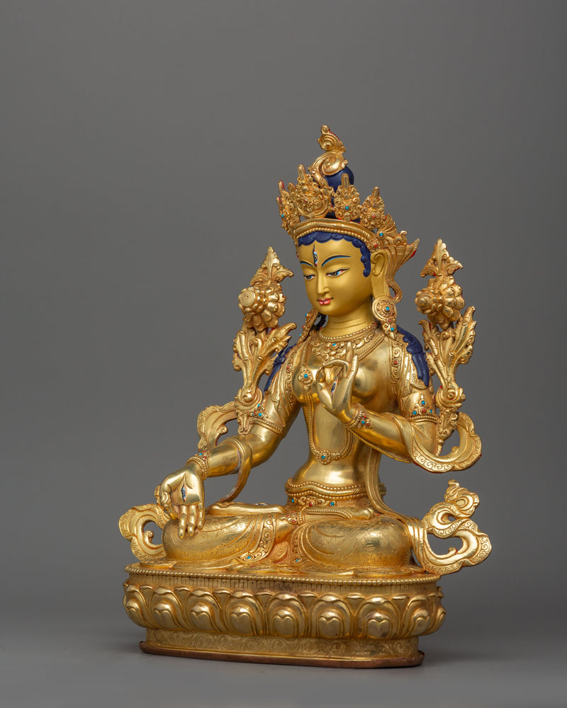 Buddhist Goddess Sita Tara Figurine | A Female Longevity Deity