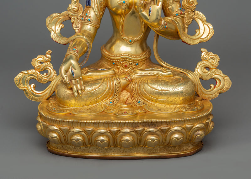 Buddhist Goddess Sita Tara Figurine | A Female Longevity Deity