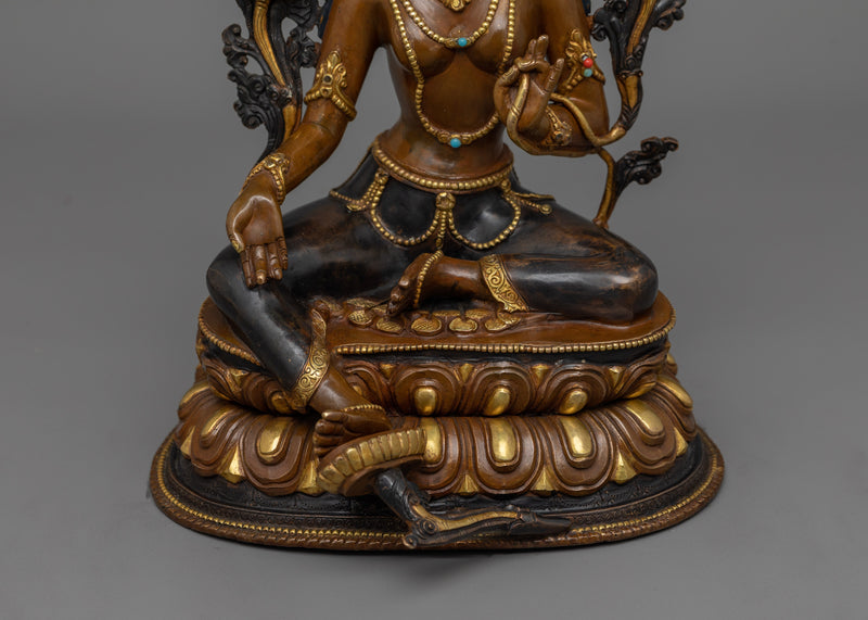 Mother God Green Tara | Traditional Himalayan At