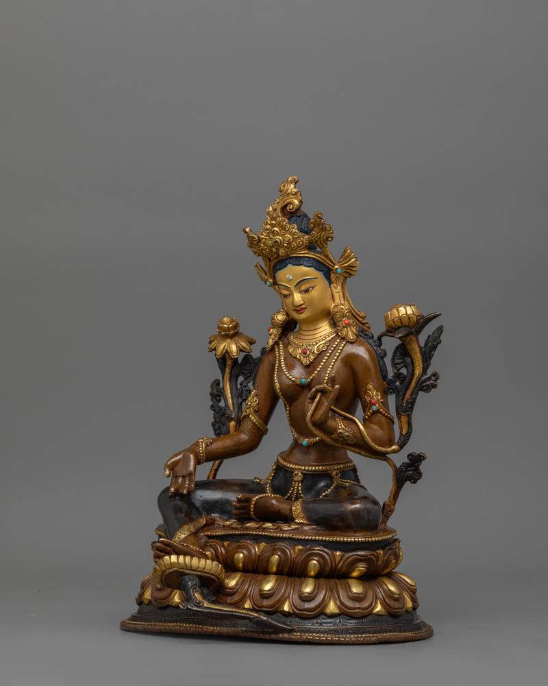 Mother God Green Tara | Traditional Himalayan At