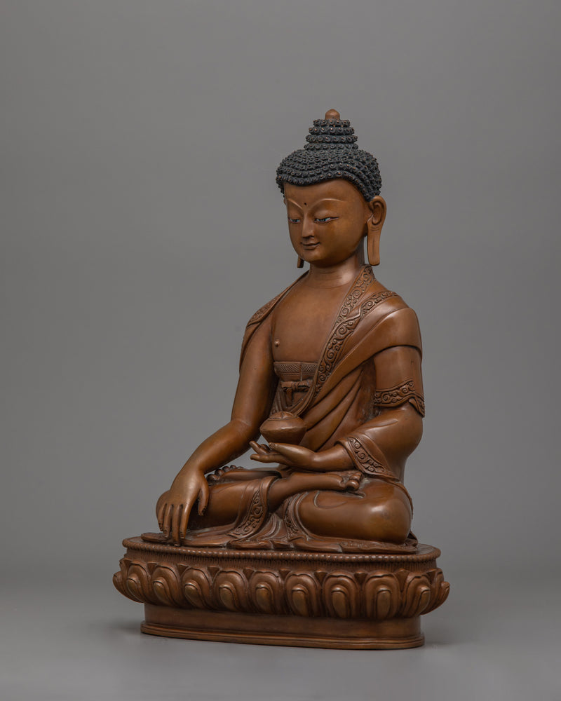 Handmade Figurine of Meditating Buddha Shakyamuni | The Path to Enlightenment