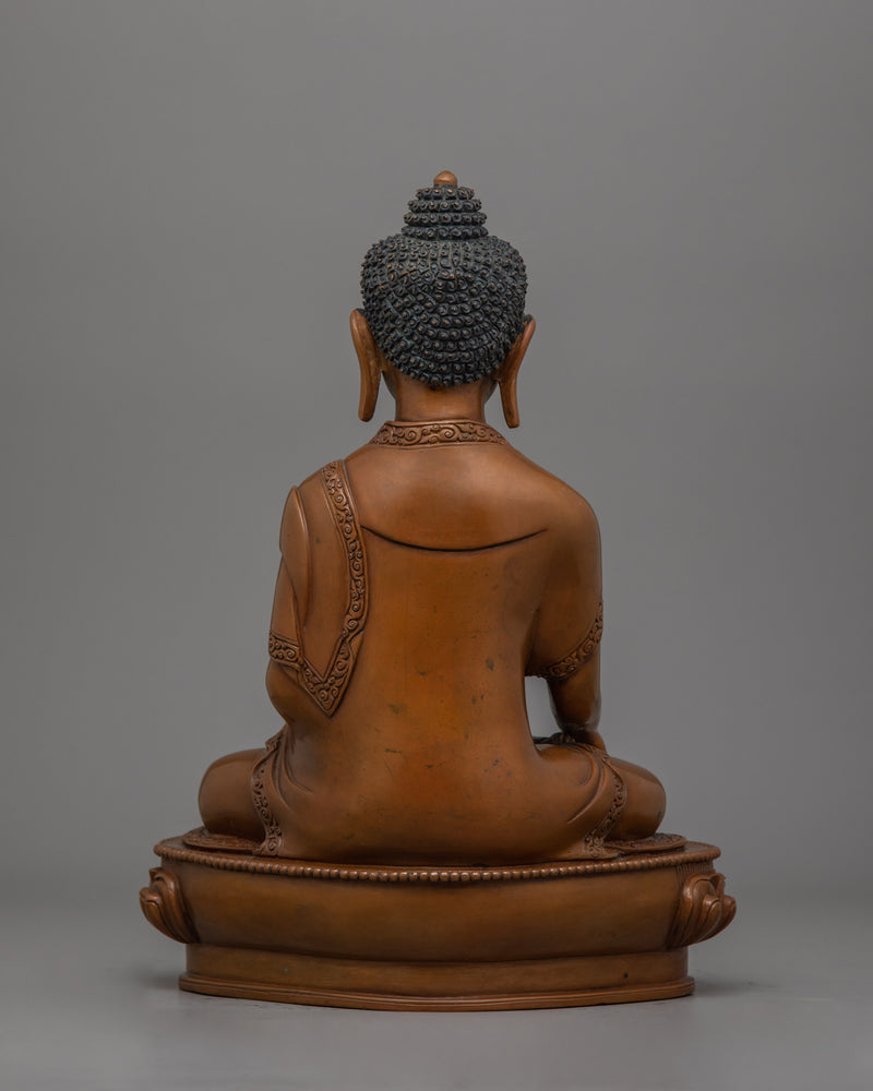 Handmade Figurine of Meditating Buddha Shakyamuni | The Path to Enlightenment