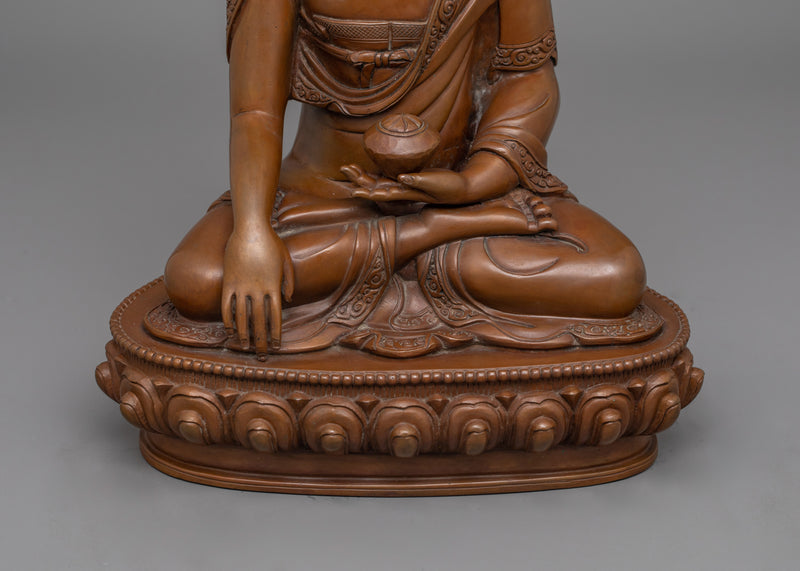 Handmade Figurine of Meditating Buddha Shakyamuni | The Path to Enlightenment