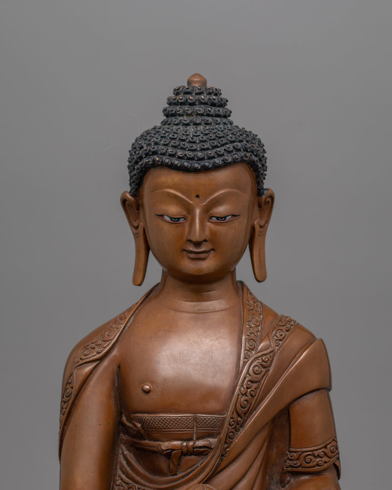 Handmade Figurine of Meditating Buddha Shakyamuni | The Path to Enlightenment