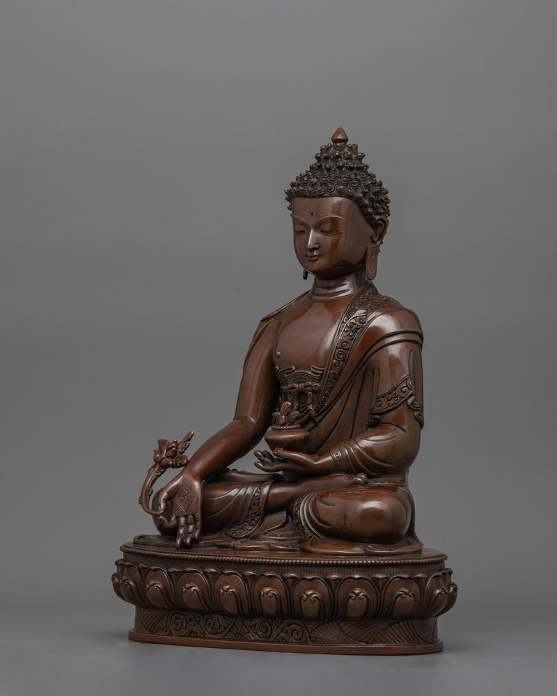 Mahayana Buddhist Bhaisajyaguru Statue | A Journey to Spiritual and Physical Well-being