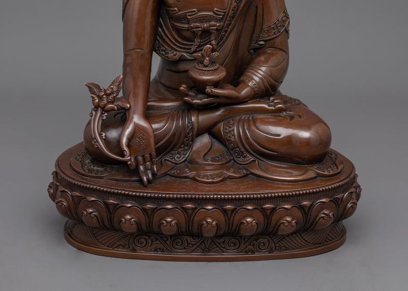 Mahayana Buddhist Bhaisajyaguru Statue | A Journey to Spiritual and Physical Well-being