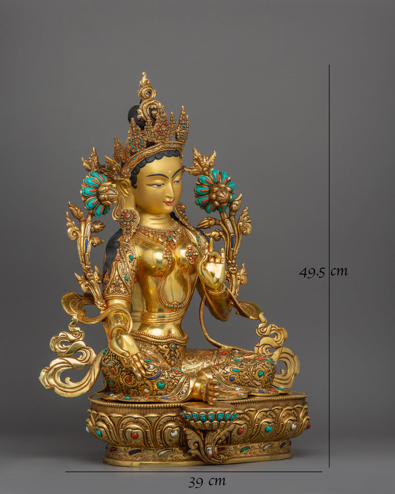 Goddess Shyamatara Figurine