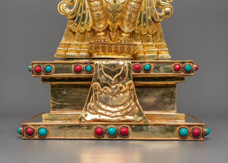 Handcrafted Bodhisattva Statue of Maitreya Buddha | Future Buddha of Compassion