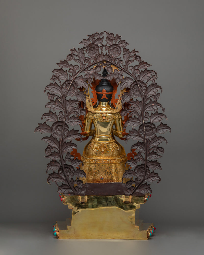 Handcrafted Bodhisattva Statue of Maitreya Buddha | Future Buddha of Compassion