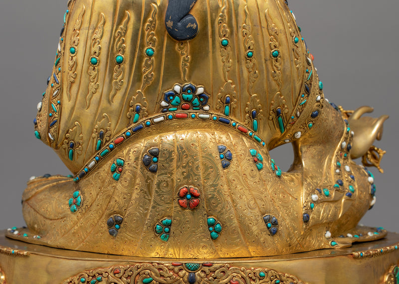 First Lotus Born Deity Guru Rinpoche Statue | Symbol of Spiritual Transformation