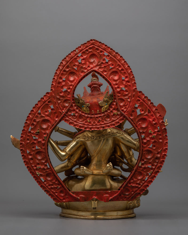 Guhyasamaja 15.2 Inch Statue | Handcrafted Buddhist Statue for Meditation