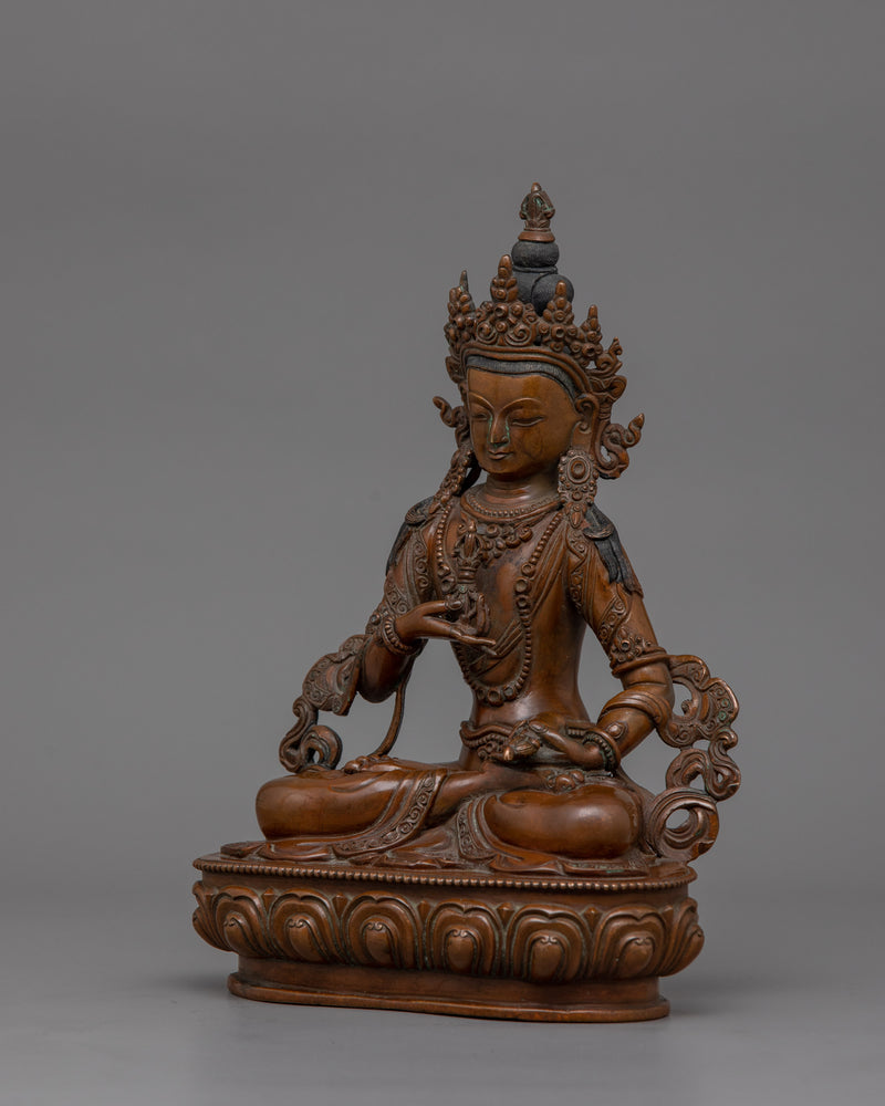 Tibetan Dorje Sempa Deity Sculpture | Buddhist Deity of Purification