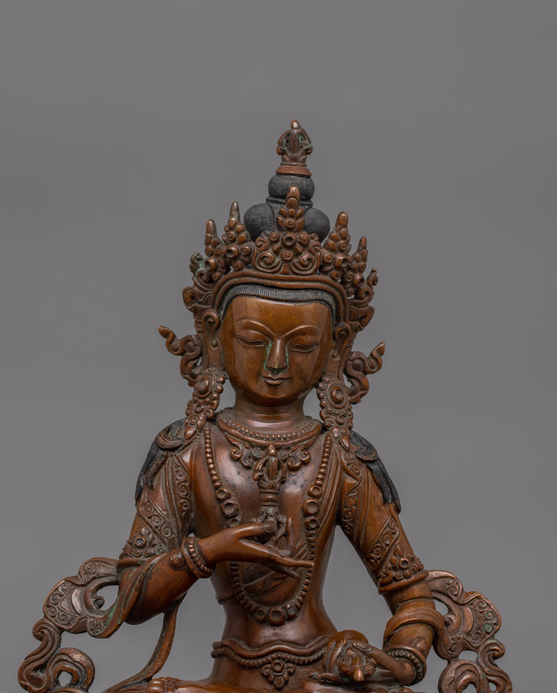 Tibetan Dorje Sempa Deity Sculpture | Buddhist Deity of Purification