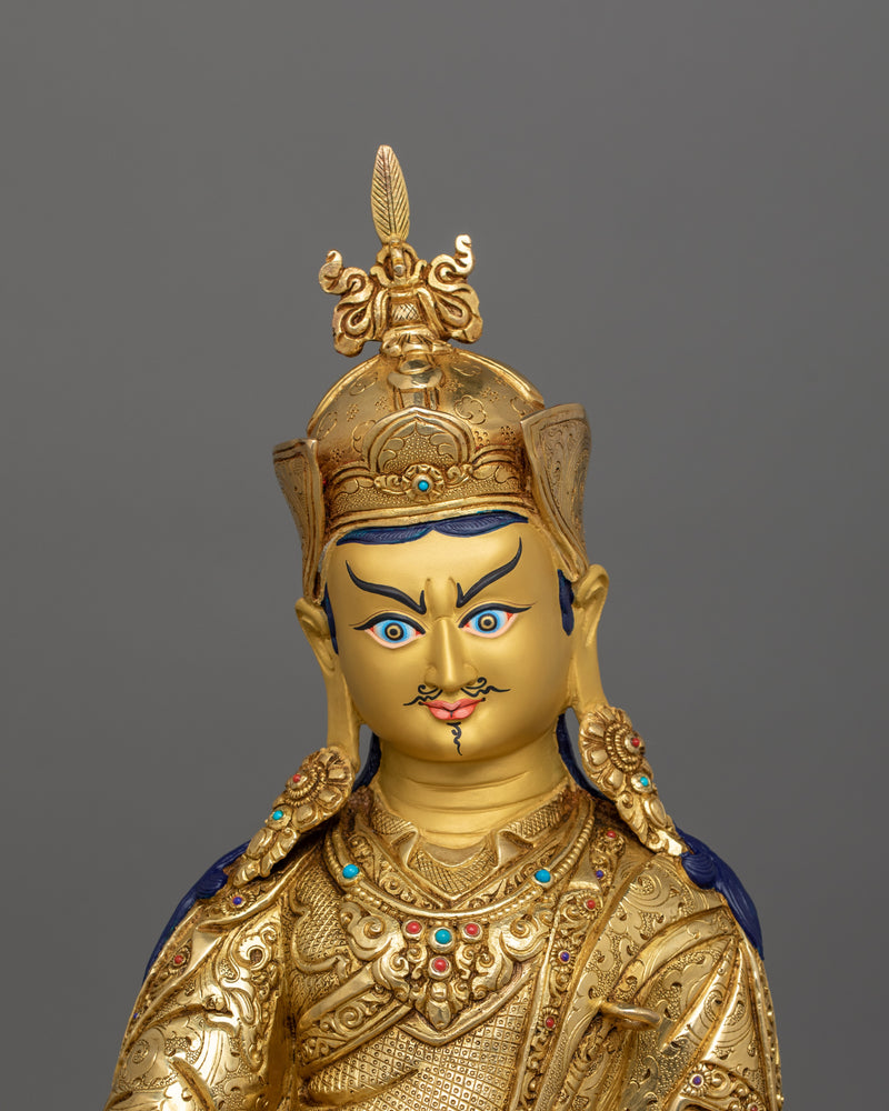 Tantric Guru Padmasambhava Statue | Guru Rinpoche Sculpture