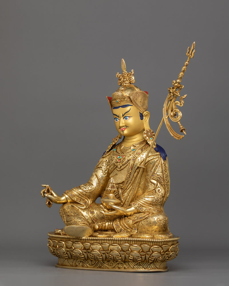 Tantric Guru Padmasambhava Statue | Guru Rinpoche Sculpture