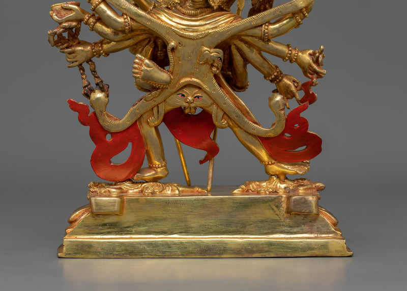 Tibetan Tantric Buddhism Chakrasamvara Sculpture | Symbol of Divine Union