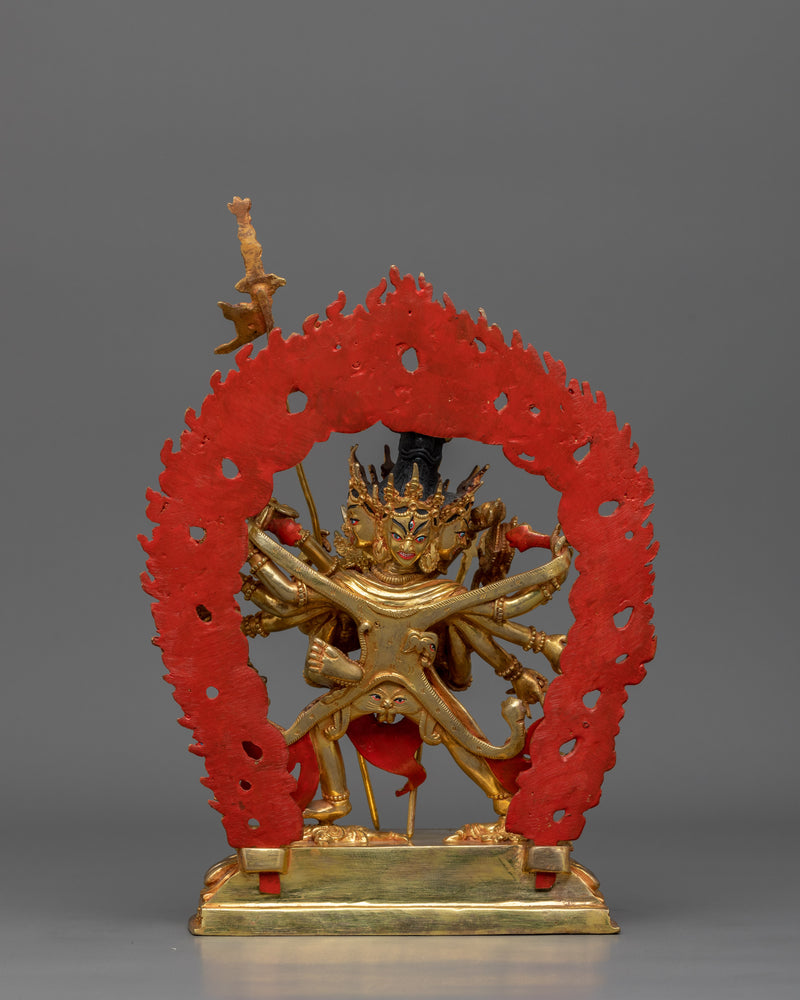 Tibetan Tantric Buddhism Chakrasamvara Sculpture | Symbol of Divine Union