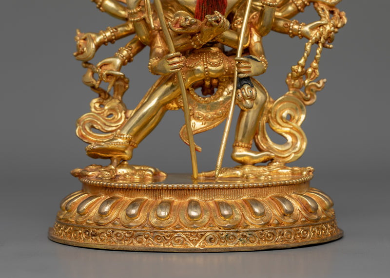 Tibetan Tantric Buddhism Chakrasamvara Sculpture | Symbol of Divine Union