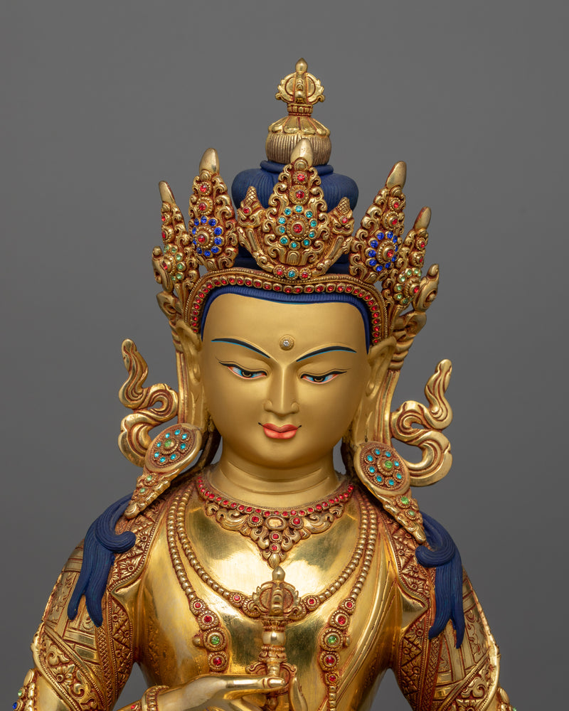 Buddhist Purification Vajrasattva Statue  | Traditional Himalayan Art