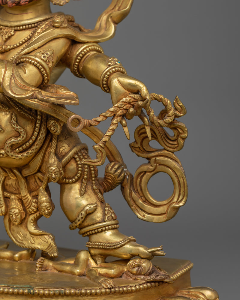 Four Armed Vajrapani Statue | The Guardian of Dharma