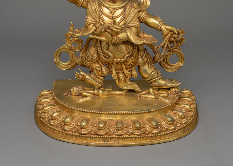 Four Armed Vajrapani Statue | The Guardian of Dharma