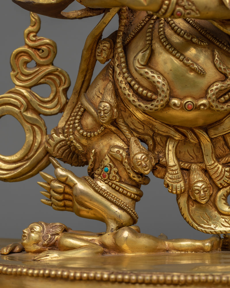 Four Armed Vajrapani Statue | The Guardian of Dharma