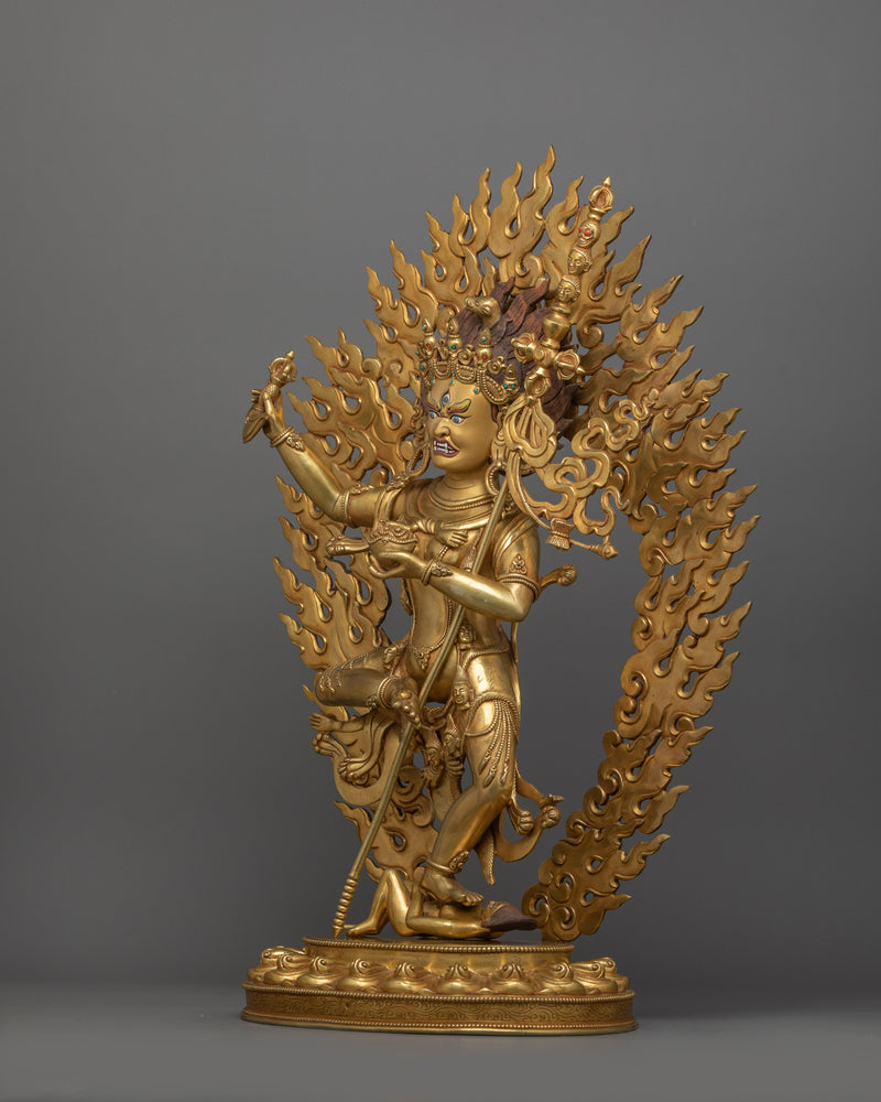 Sacred Dakini Dorje Phagmo Sculpture | Emblem of Enlightened Femininity and Power