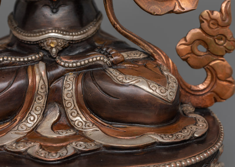 Meditating Deity Chenrezig Sculpture | The embodiment of Compassion