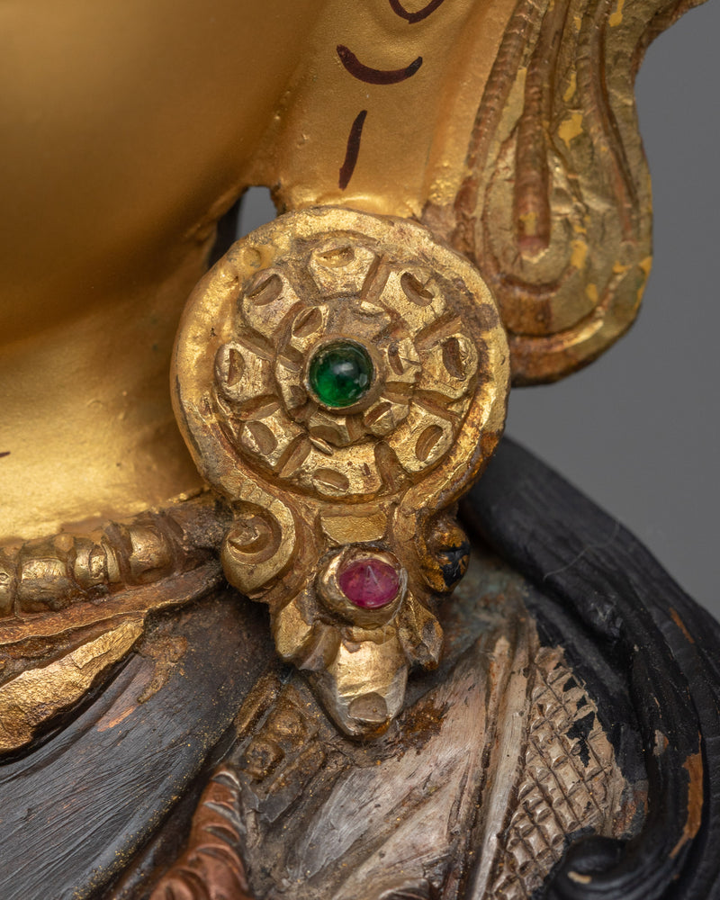 Meditating Deity Chenrezig Sculpture | The embodiment of Compassion