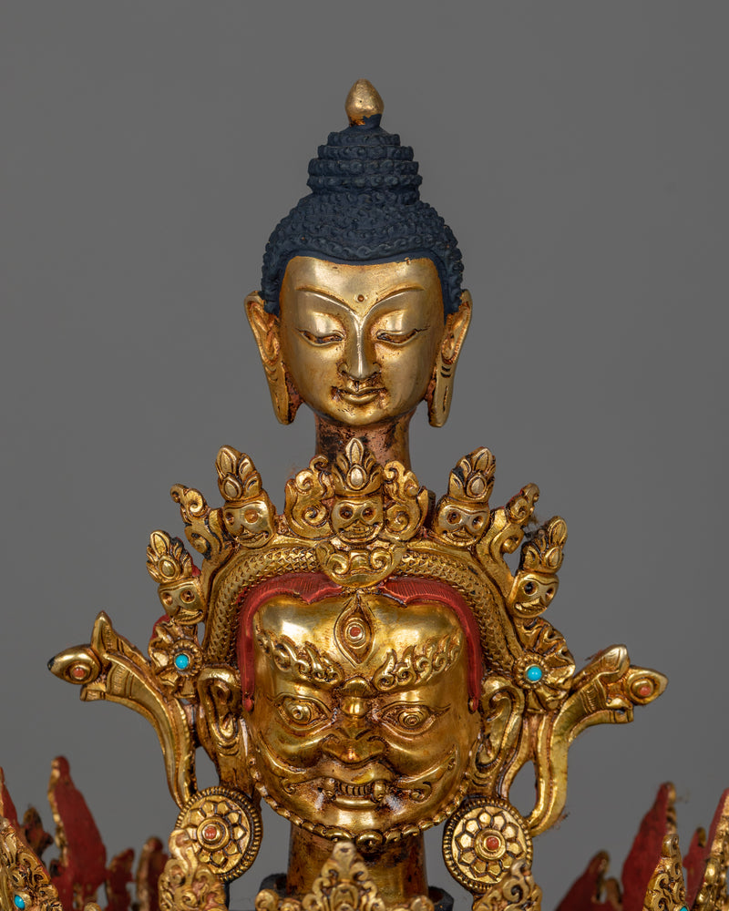 Himalayan Sacred Thousand Armed Chenrezig Statue | Traditional Artwork