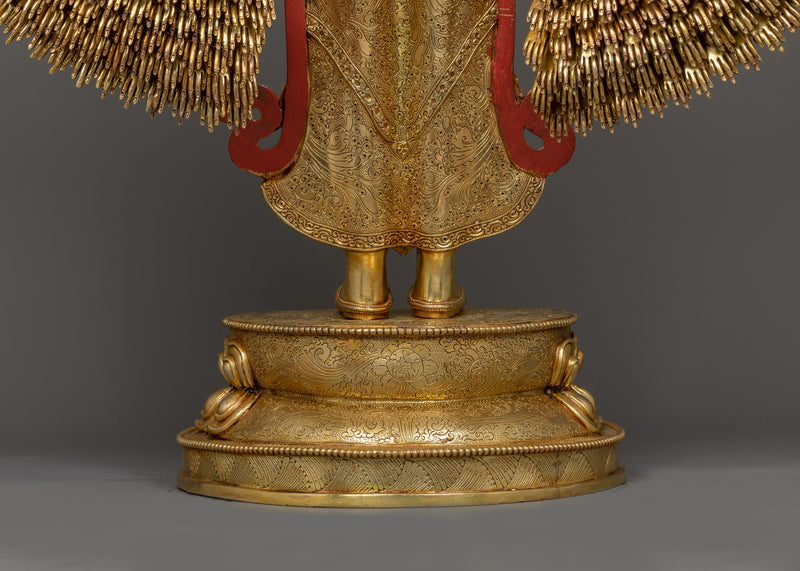 Himalayan Sacred Thousand Armed Chenrezig Statue | Traditional Artwork