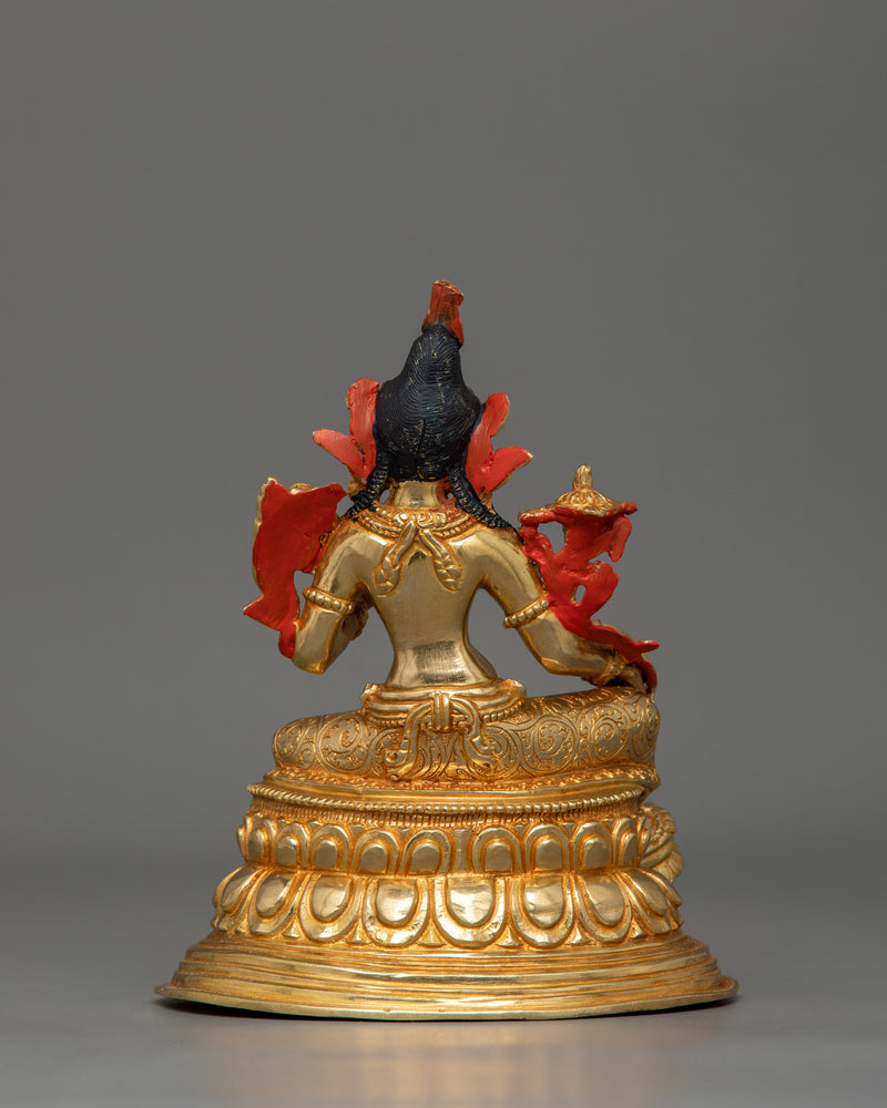 Handmade Bodhisattva Deity Shyamatara Statue | Symbol of Compassion and Protection