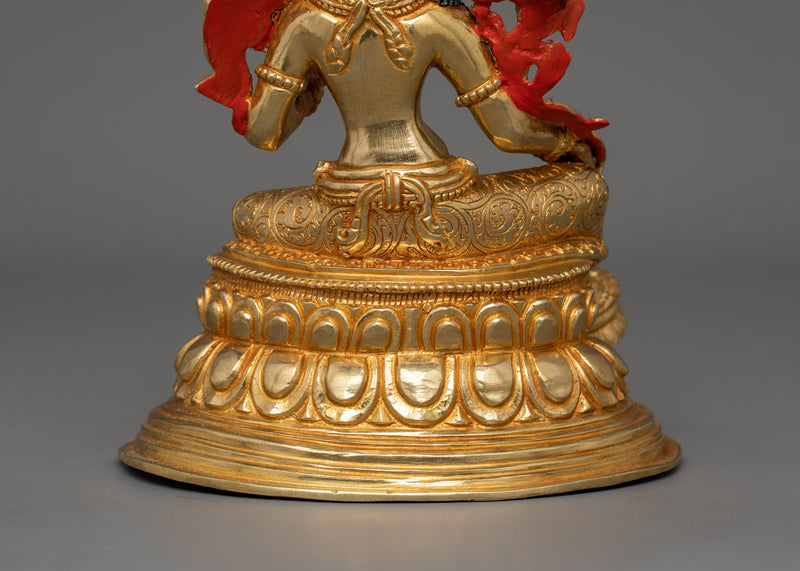 Handmade Bodhisattva Deity Shyamatara Statue | Symbol of Compassion and Protection