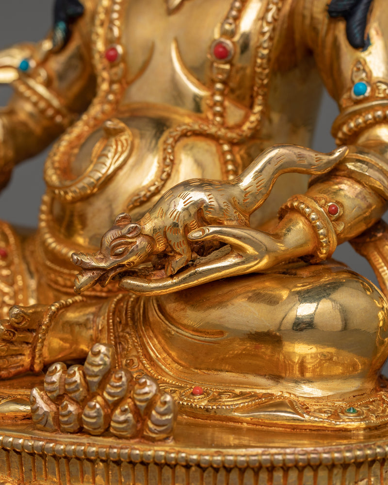 Himalayan Deity Dzambhala Statue |  A Blessing for Wealth and Good Fortune