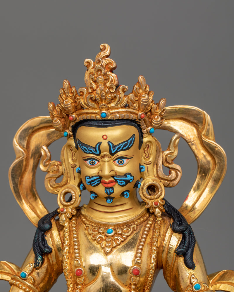 Himalayan Deity Dzambhala Statue |  A Blessing for Wealth and Good Fortune